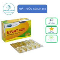 [Chính Hãng] Enat 400 iu Vitamin E Mega we care ( hộp 30 viên ) enat400 , e nat , 400 vitamin e
