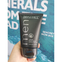 [CHÍNH HÃNG] FACE WASH FOR MEN/ SEACRET/ SỮA RỮA MẶT DÀNH CHO NAM