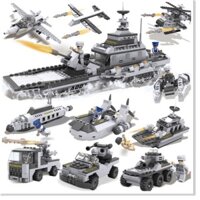 (Chính Hãng FloraHCM) BỘ ĐỒ CHƠI LẮP RÁP USA BATTLESHIP-