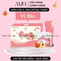 [CHÍNH HÃNG + FREESHIP] BỘT GIẢM CÂN DETOX VỊ ĐÀO 2022/ giam mo, giam can hieu qua