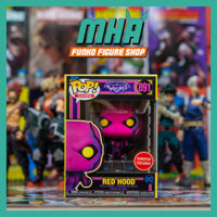 Chính Hãng Funko Pop Games - DC Comics Gotham Knights : Mô Hình Red Hood BlackLight #891 Tem GameStop Exclusive