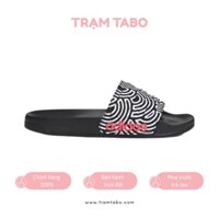 [CHÍNH HÃNG] FX1200 - DÉP NỮ ADIDAS ADILETTE CLOUDFOAM SHOWER CORE BLACK/SIGNAL PINK - MÀU ĐEN/TRẮNG