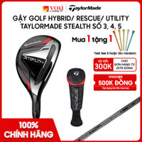 (Chính Hãng) Gậy Golf Hybrid/ Rescue/ Utility Taylormade Stealth Số 3, Số 4 Và Số 5 Cho Nam Mới Nhất 2022