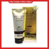 [CHÍNH HÃNG] Gel đắp mặt nạ tinh chất vàng 24k 3W Clinic Collagen Luxury Gold Peel off pack