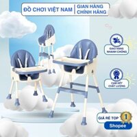 [Chính hãng] Ghế ăn dặm cho bé.ghế ăn dặm E560 gấp gọn cao cấp,3 tư thế tiện lợi