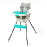 [Chính Hãng] Ghế ăn dặm Infantino Grow-With-Me 4-in-1 Convertible High Chair-Raccoon Ghế ăn cao đa năng 4 trong 1