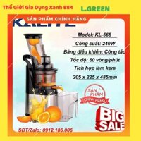 [CHÍNH HÃNG - GIÁ RẺ NHẤT] Máy Ép Chậm Tích Hợp Làm Kem Kalite KL-565  Công Nghệ Úc Động Cơ Mạnh Mẽ