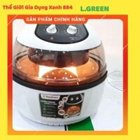 [CHÍNH HÃNG - GIÁ RẺ NHẤT] NỒI CHIÊN KHÔNG DẦU 9L NAGAKAWA NAG3302 XOAY 360 ĐỘ