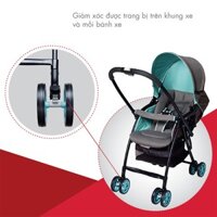 [Chính Hãng - Giá Tốt] Xe đẩy trẻ em 2 chiều Aprica Karoon SX (màu xanh)