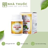 [Chính Hãng] Giải độc gan Tuệ Linh plus giúp hạ men gan, giải độc gan ( lọ 60v)