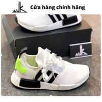 [CHÍNH HÃNG] Giày Adidas NMD R1 White Black Signal Green FW2699