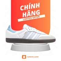 [Chính Hãng] Giày Adidas Samba OG ‘White Halo Blue’ ID2055 Full Box Tag, cho Nam và nữ chuẩn authentic outlet