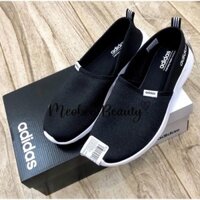 [Chính Hãng] Giầy Adidas Slip On Black version 2020 - Fullbox . 2020 new Xịn [ HÀNG SẴN HOT HIT ]