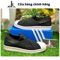 [CHÍNH HÃNG] Giày Adidas Superstar Slip-On Core Black FW7051