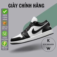 (Chính Hãng) Giày Air Jordan 1 Low Panda White Black DC0774-101