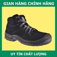 [Chính Hãng] Giày Bảo Hộ Safety Jogger Desert Đen Mũi Thép, Đế Thép, Chống Tĩnh Điện, Chống Trượt