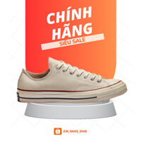 [Chính Hãng] Giày Converse Chuck 70s Low Top Parchment - 162062C, cho Nam và Nữ ZIN SHOE DOG