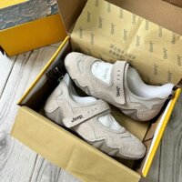 [CHÍNH HÃNG] Gìay JEEP màu xám dáng Mary Jane