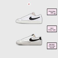 CHÍNH HÃNG Giày Nam Nữ Nike Blazer Low 77 Vintage Trắng Móc Đen