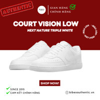 [CHÍNH HÃNG] Giày Nike Court Vision Low Next Nature