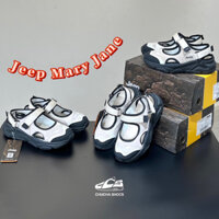 [Chính Hãng] Giày Nữ Jeep Mary Jane đế xốp siêu nhẹ mã 7 tại Chuchashoes hàng có sẵn