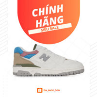 [Chính Hãng] Giày thể thao New Balance 550 pinkwhite grey, cho nam và nữ Zin shoedog