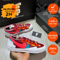 [CHÍNH HÃNG] Giày thể thao NIKE x SACAI X KAWS BLAZER LOW TEAM RED DM7901 600