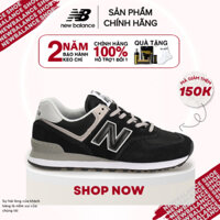 CHÍNH HÃNG Giày thể thao NewBalance 574 classic black, Sneaker unisex êm ái, bền bỉ, trẻ trung Full box