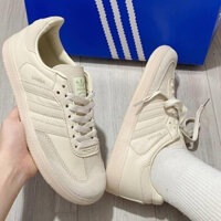 [CHÍNH HÃNG ] Giày thể thao Adidass samba White Creams nam nữ (Free Ship)