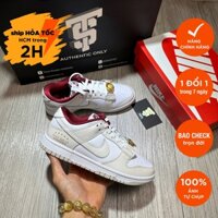 [CHÍNH HÃNG] Giày thể thao NIKE DUNK LOW SE JUST DO IT WHITE PHANTOM DV1160 100