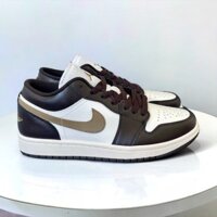 [Chính Hãng 𝐒𝐀𝐋𝐄] Giày Nike Air Jordan 1 Low Shadow Brown - Sneaker Thể Thao - Tặng Tất Vớ