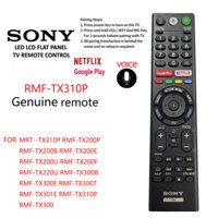 Chính hãng Giọng nói Remote Điều Khiển SONY LCD Smart tivi  4K HD NETFLIX Google Play mrt-tx310p RMF-TX200P RMF-TX200B RMF-TX200E RMF-TX200U RMF-TX200F RMF-TX220U RMF-TX300B RMF-TX300E RMF-TX300T RMF-TX301E RMF-TX310P RMF-TX300