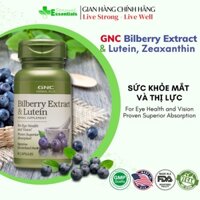 [Chính Hãng] GNC Bilberry & Lutein, Zeaxanthin - Viên hỗ trợ mắt, bổ mắt, cải thiện thị lực, ngừa các bệnh về mắt