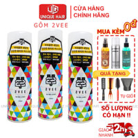 [CHÍNH HÃNG] Gôm xịt tóc 2Vee 230ml Hàn Quốc 2023 + Tặng lược Chabao