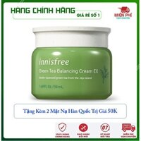 [Chính Hãng Hàn Quốc] Kem dưỡng ẩm - kem dưỡng da chống lão hóa da Innisfree Green Tea Cream EX 50ml