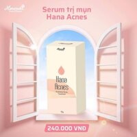 [CHÍNH HÃNG HANAYUKI] Serum Mụn Hana Acnes Hanayuki - mini 15gam