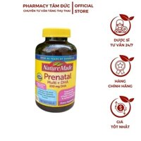 (Chính hãng- hàng air) Vitamin tổng hợp cho mẹ bầu (Mỹ) Prenatal mutil+DHA (150 viên) - Nhà Thuốc Tâm Đức