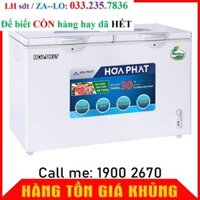 [Chính Hãng] [HÀNG TỒN KHO] [THÙNG XẤU] [HẾT BẢO HÀNH] TỦ ĐÔNG HÒA PHÁT 240 LÍT HCF-600S2PĐ ĐỒNG