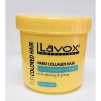 Chính hãng Hấp Tóc Lavox Giữ Màu 4D Nano Collagen Siêu Mềm Mượt 500ml
