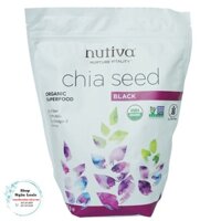 [CHÍNH HÃNG] HẠT CHIA NUTIVA ORGANIC CHIA SEED CHÍNH HÃNG CỦA MỸ 907g