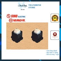 CHÍNH HÃNG  HẠT CÔNG TẮC 4 CHÂN/ 3 CHIỀU SINO S19/ 20A- HẠT VUÔNG