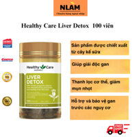 [Chính hãng] Healthy Care Liver Detox - Viên uống mát gan của Úc 100 viên