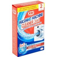 [CHÍNH HÃNG Henkel] Chất Tẩy Rửa Máy Giặt 3in1- K2r Washing Machine Cleaner 3in1 - 2 Túi