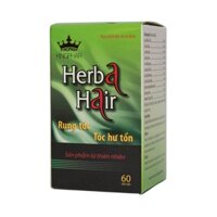 [CHÍNH HÃNG] Herba Hair Kingphar - Giúp ngăn ngừa rụng tóc, tóc chắc khỏe (Lọ 60 viên)