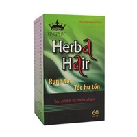 [CHÍNH HÃNG] Herba Hair Kingphar - Giúp ngăn ngừa rụng tóc, tóc chắc khỏe, giảm tình trạng gãy tóc (Lọ 60 viên)