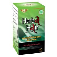 [CHÍNH HÃNG] Herba Hair Kingphar - Giúp ngăn ngừa rụng tóc, tóc chắc khỏe (Lọ 60 viên)