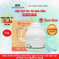 [Chính hãng, Hoả tốc 1H] Bình thuỷ pha trà 1 Lít Rạng Đông RD-1055 ST có nút ấn