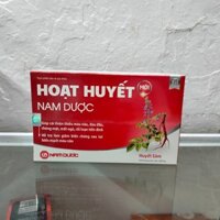 [CHÍNH HÃNG] Hoạt huyết Nam Dược Cải thiện thiếu máu não, đau đầu, chóng mắt, mất ngủ...Hộp 50 viên