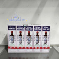 [CHÍNH HÃNG] Hộp 10 Chai dầu nóng Thiên Thảo 10ml