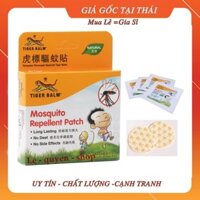 [CHÍNH HÃNG] HỘP 10 GÓI - Miếng dán chống muỗi Tiger Balm dành cho bé (Mosquito Repellent Patch)